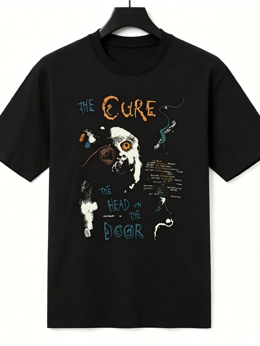 The Cure The Head on the Door Vintage 80s Band Tee Retro Gothic Rock T-Shirt